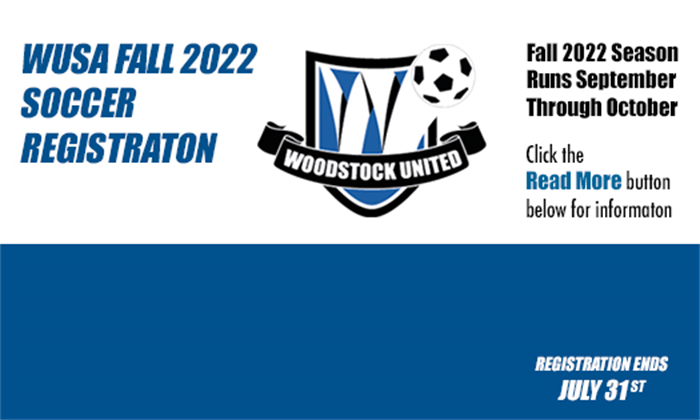 WUSA Fall Recreational Soccer Registration